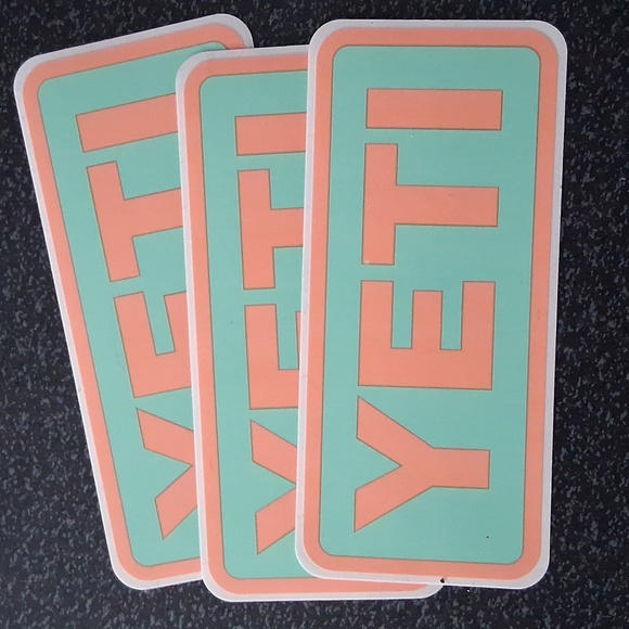 Yeti Multicolor Logo Sticker Collection - Picture 6 of 6
